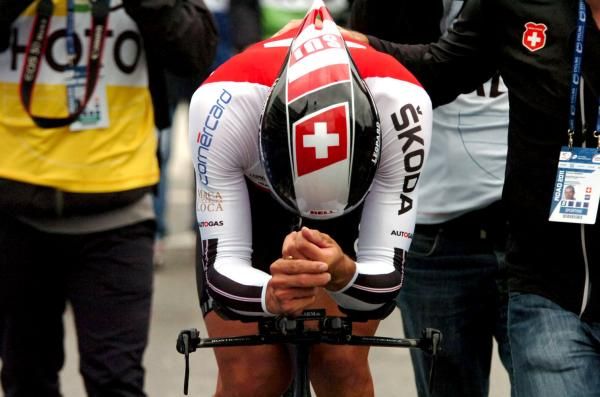 Cancellara was despondent at the finish