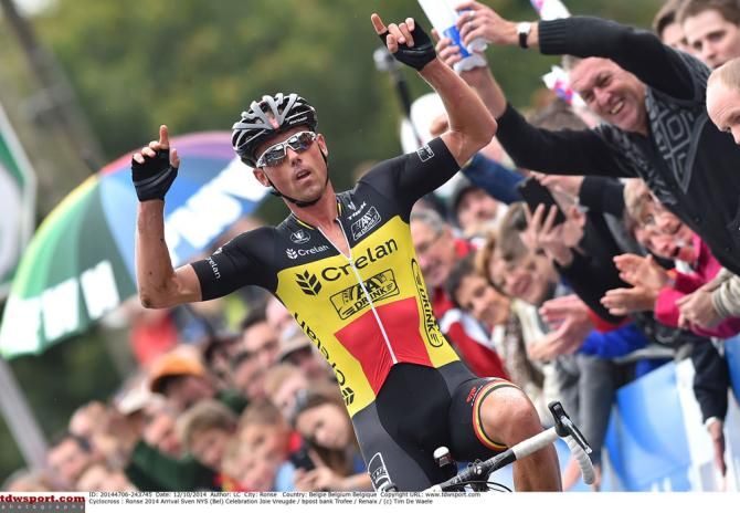 Sven Nys (Crelan-AA Drink) wins the Bpost bank trofee - Ronse 2014