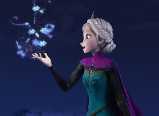 Frozen Elsa voiced by Idina Menzel