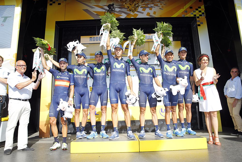 Movistar leads the overall best team category