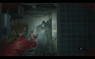 Resident Evil 2 running on Steam Deck at low/med settings