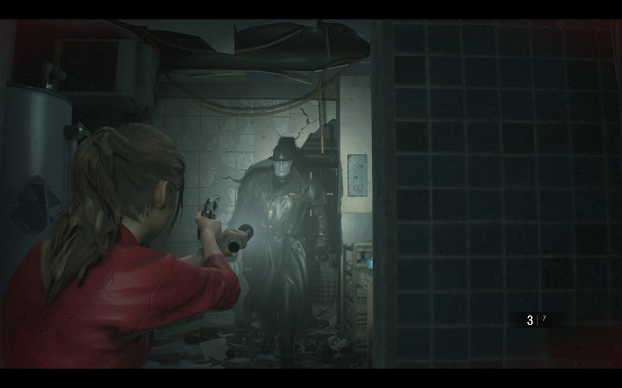 Resident Evil 2 running on Steam Deck at low/med settings