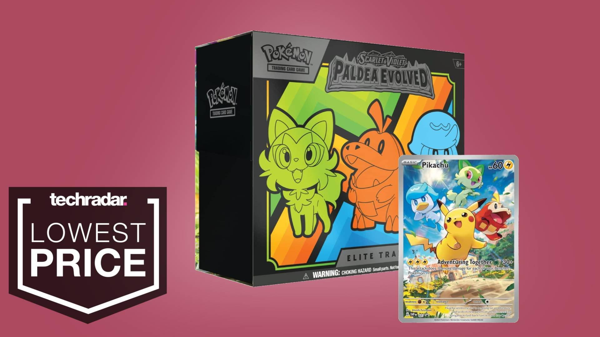 Pokemon TCG: Paldean Fates: Elite Trainer Box, Card Games