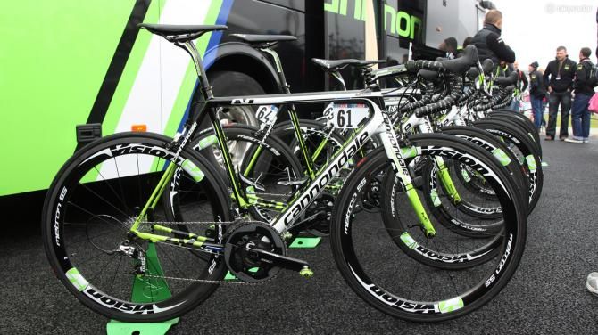 Ivan Basso's (Cannondale) Cannondale SuperSix EVO