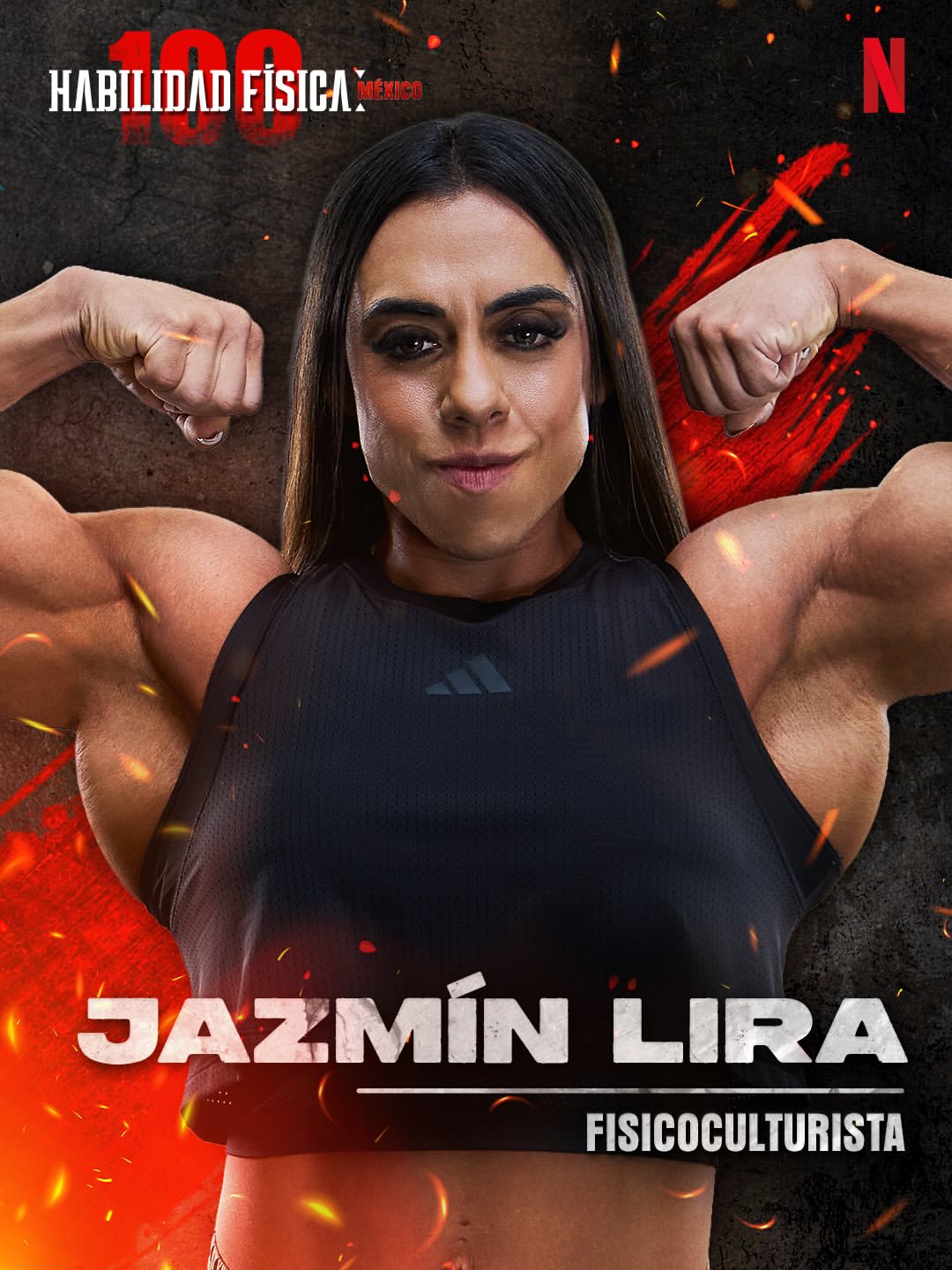 Contestant Jazmin Lira of Netflix's 'Physical 100: Mexico'