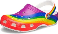 Crocs Classic Rainbow Dye Clog: was $54 now from $21 @ Amazon