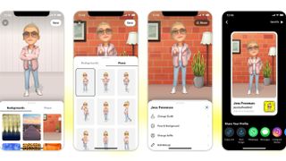 Snapchat now allows 3D Bitmoji in user profiles