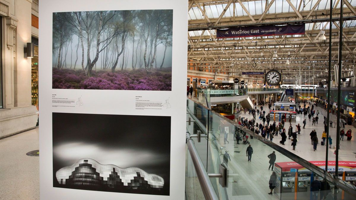 The exhibit will be on display at London Waterloo until 7 February 2016