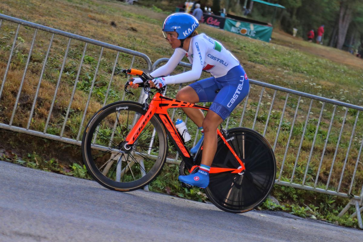 Alessia Viglia on her way to silver