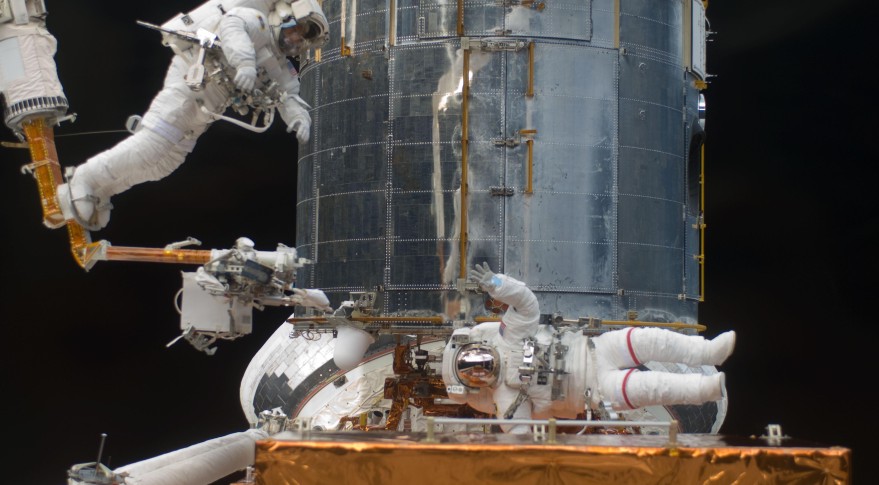 Hubble servicing mission