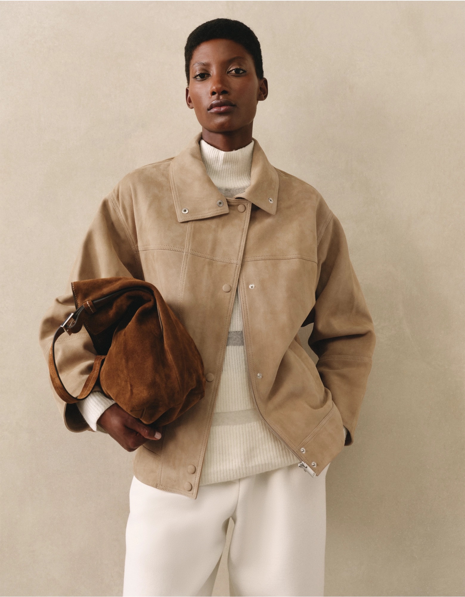 Suede Batwing Jacket | Coats &amp;amp; Jackets | the White Company