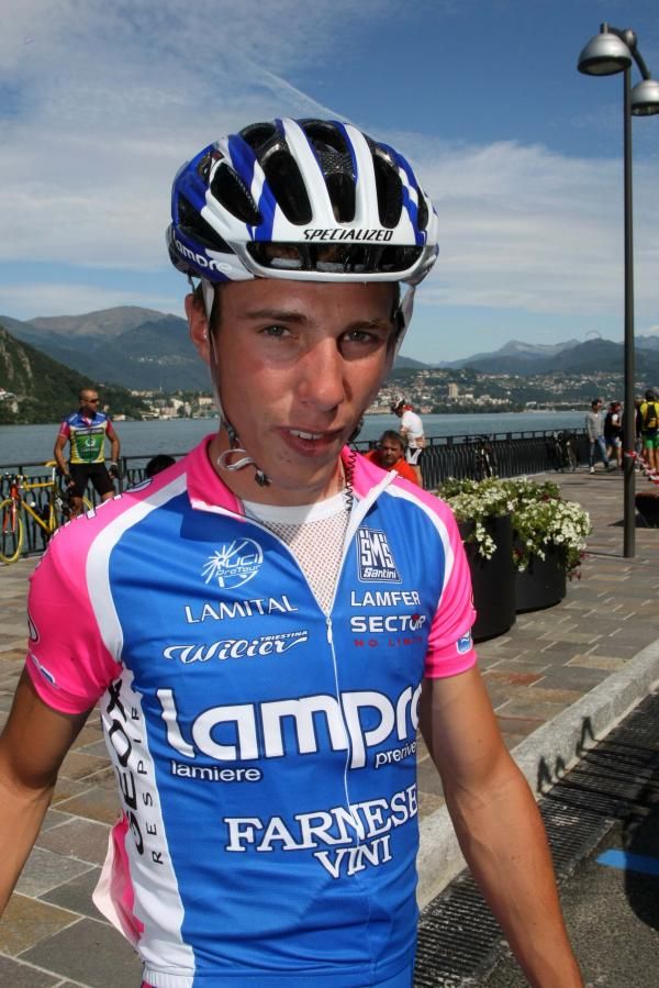 Lampre stagiare Federico Rochetti was determined to make an impression at the Tre Valli Varesine