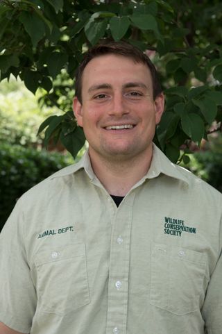 Christopher Scoufaras, a zookeeper at the Wildlife Conservation Society's Queens Zoo, had an interest in working with animals from an early age.