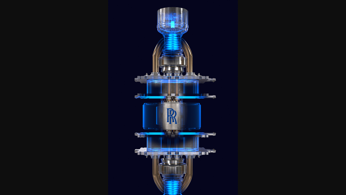 Rolls-Royce presenta un diseño inicial para un reactor nuclear en el espacio