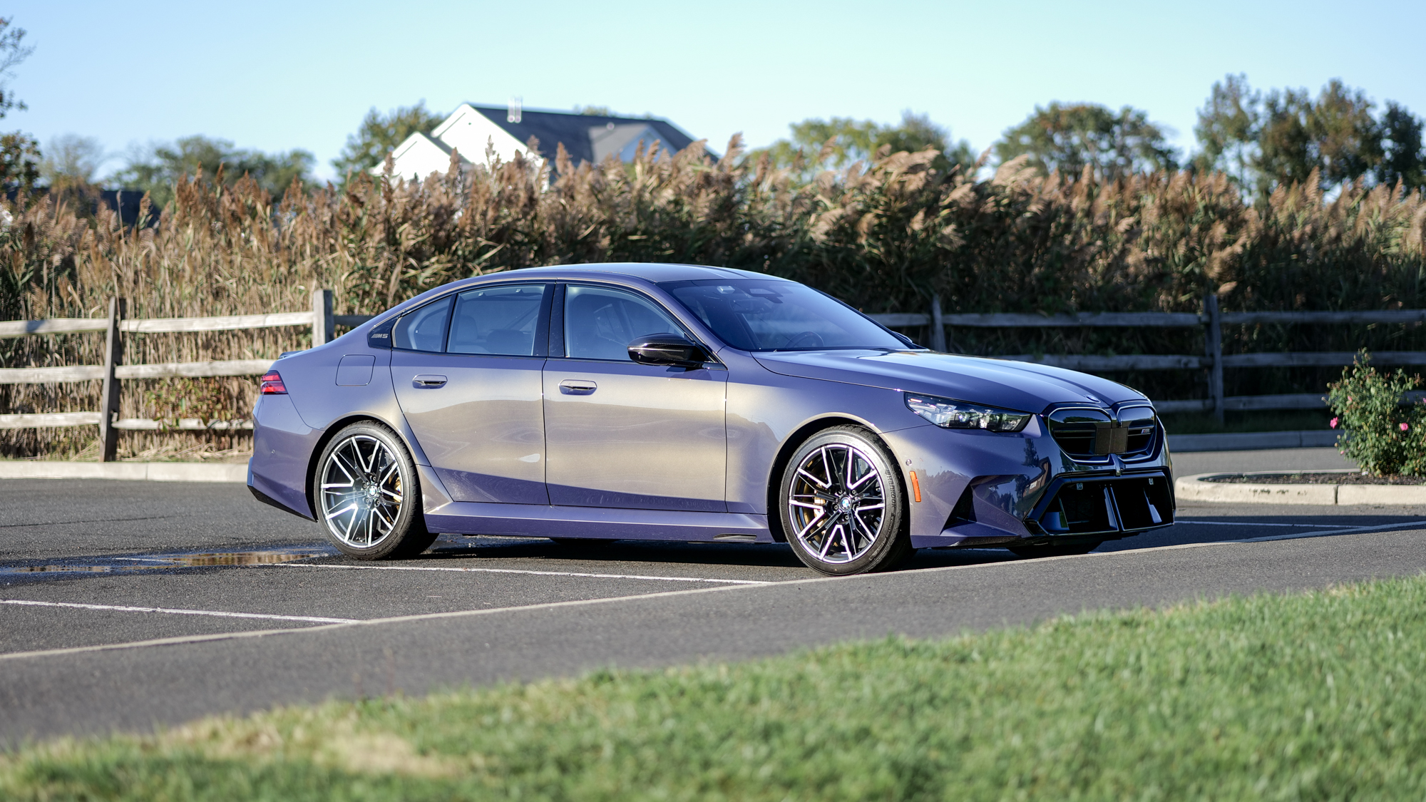 2025 BMW M5 test drive.