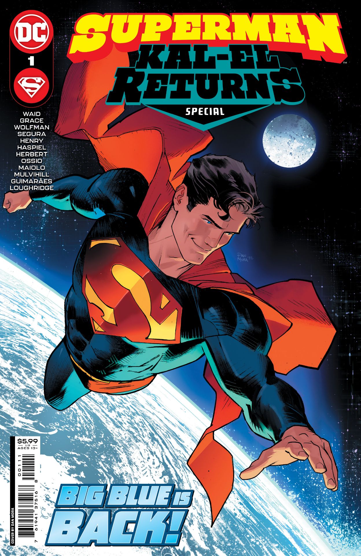 Superman: Kal-El Returns #1 art