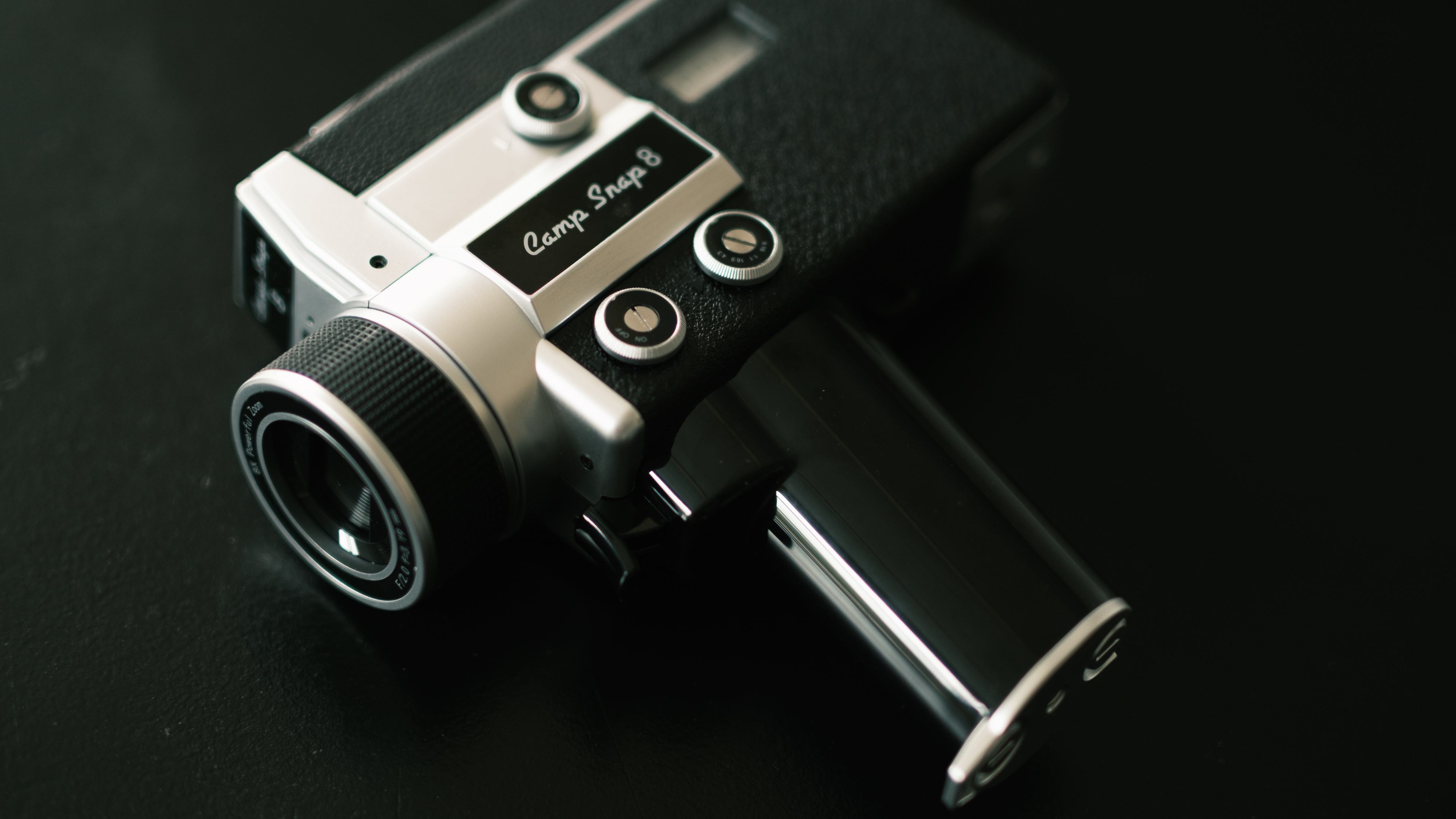 The Camp Snap CS-8 camcorder