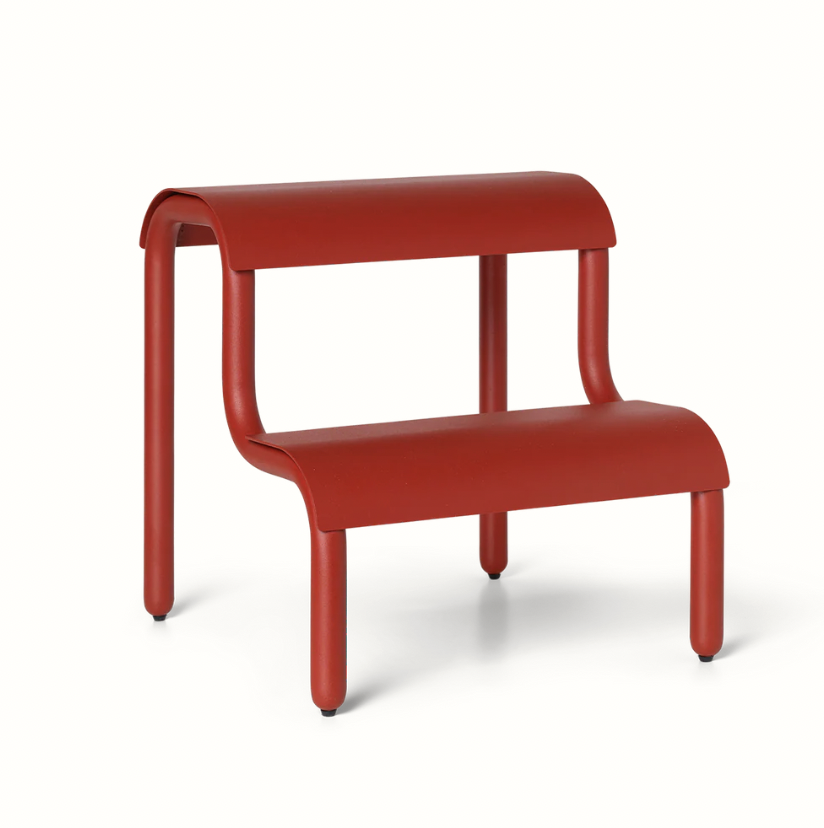 Up Step Stool - Poppy Red