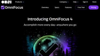 Website screenshot for OmniFocus