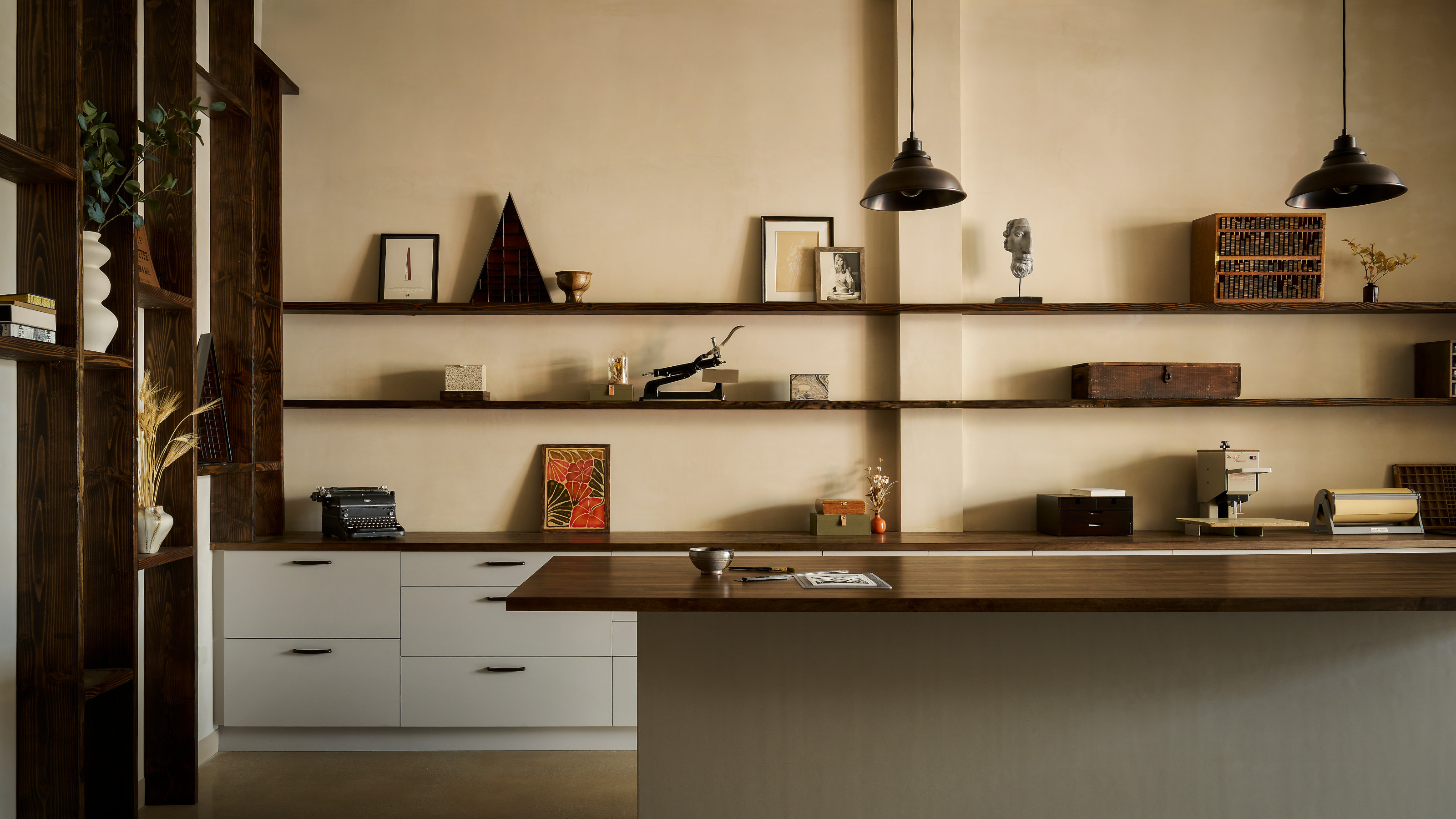 Double Trip Press, Chicago, a letterpress workshop by lieu architectural studio