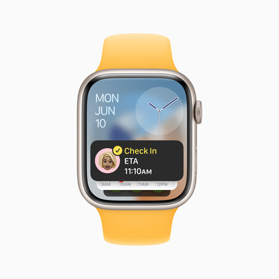 an image of Check In on watchOS 11