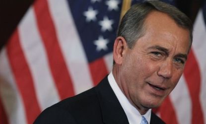 John Boehner will attempt to lead the House in a repeal of Obama's health care legislation.