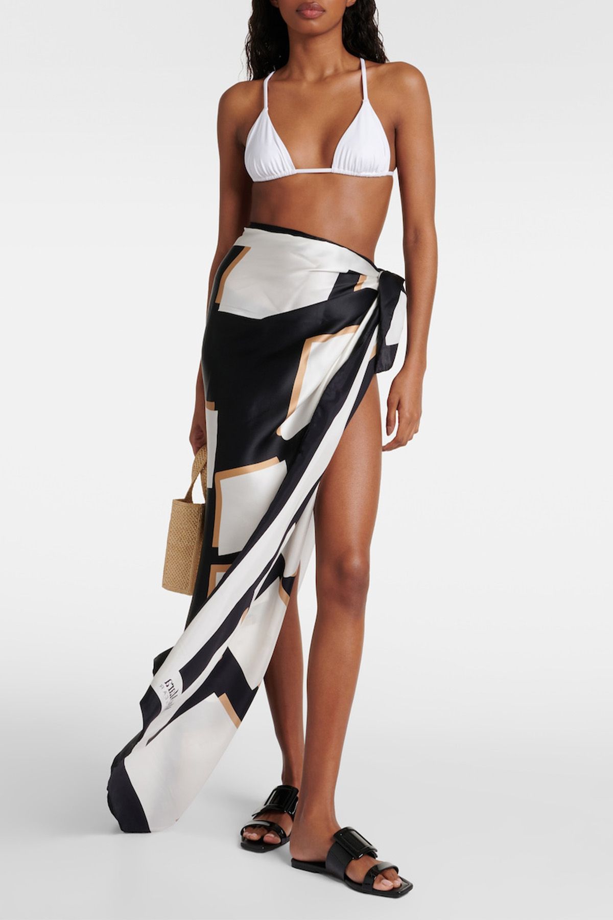 Max Mara, Scoglio Printed Silk Beach Cover-Up