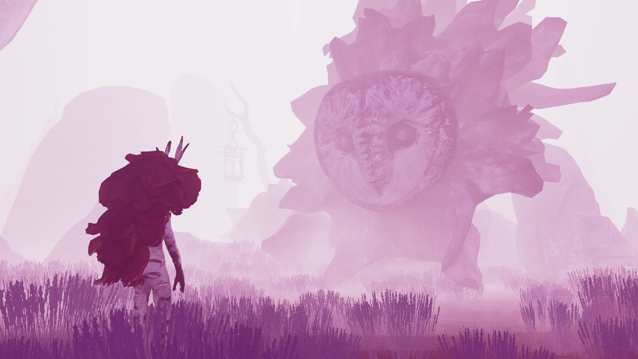 An owl-like creature from video game R&auml;fven