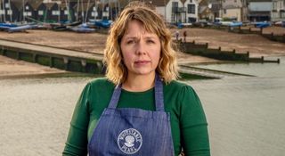 'Whitstable Pearl' stars Kerry Godliman as restaurant owner Pearl Nolan.