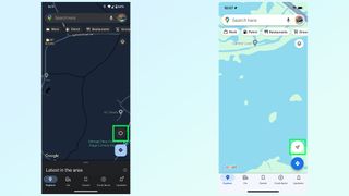 how to calibrate google maps screenshots on Android and iOS