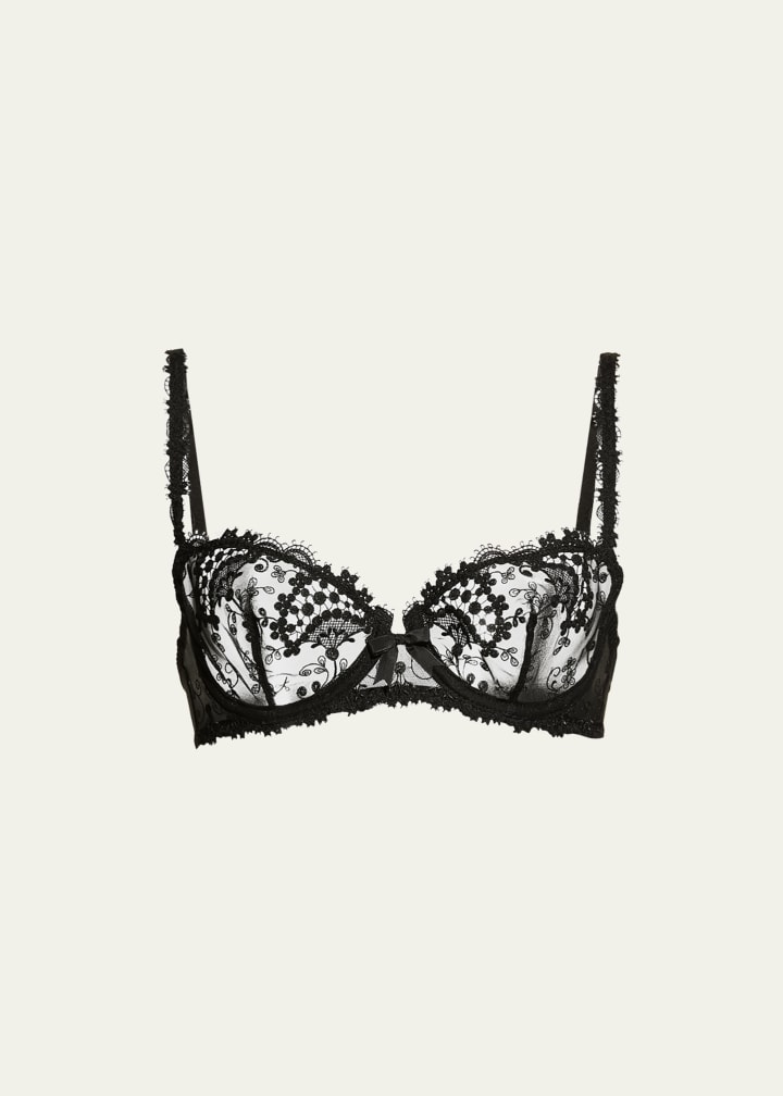 Desejo renda Demi Cup Bra