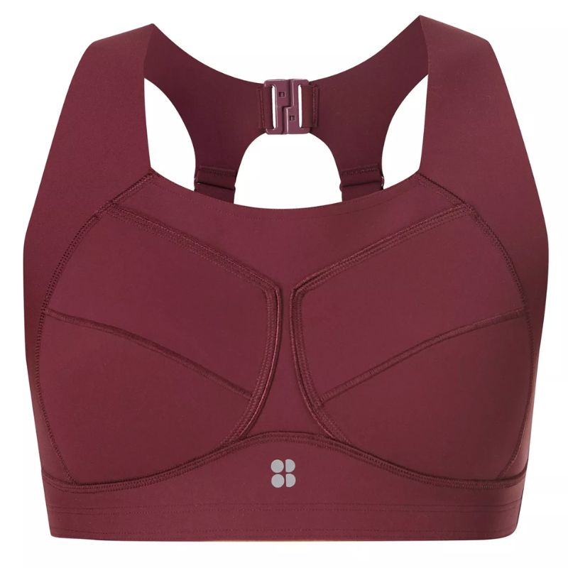 Sweaty Betty Zero Gravity Running Sports Bra Garnet