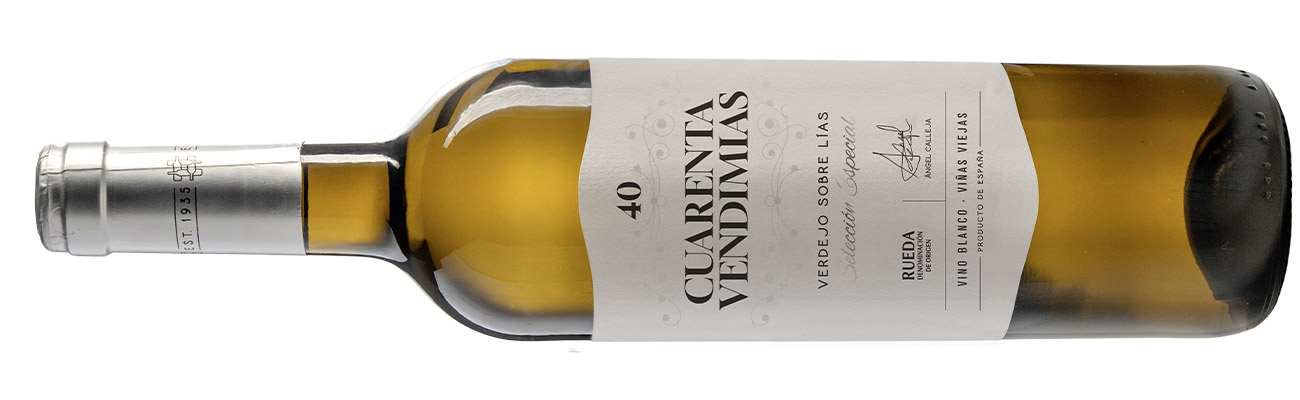 Bottle of white wine