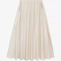 Pleated Mid-Rise Satin Midi Skirt | Was £119, now £71.40 at Selfridges (save £47.60)