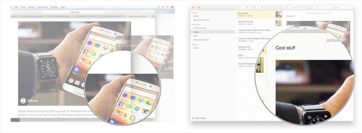 How to add photos and videos to Notes on Mac | iMore
