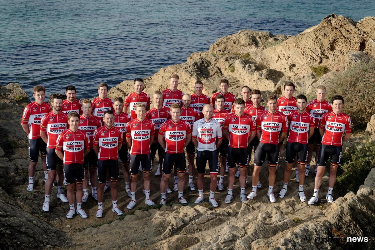 The 2016 Lotto Soudal team