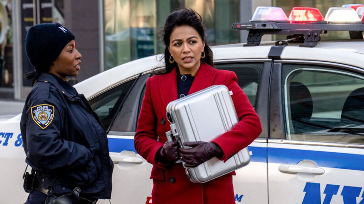 Karen David as Diya Laghari in Law &amp; Order: Organized Crime