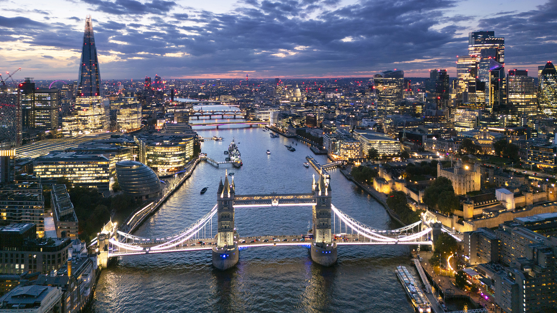 London (Thames) taken from up high