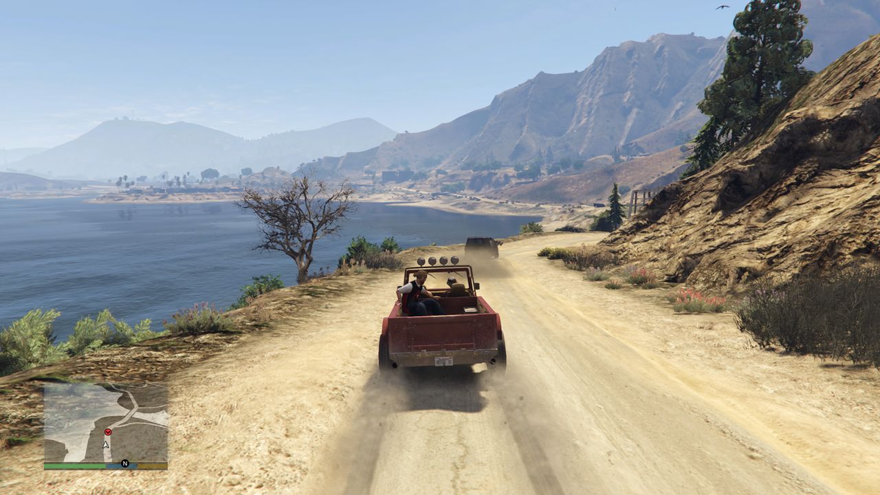 Driving GTA V