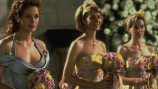 Julia Roberts, Rachel Griffiths, and Carrie Prestion in My Best Friends Wedding 1997