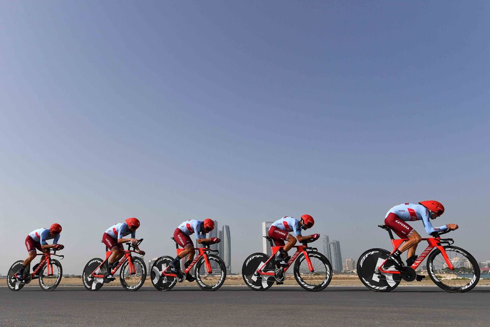 Katusha-Alpecin finished off the pace