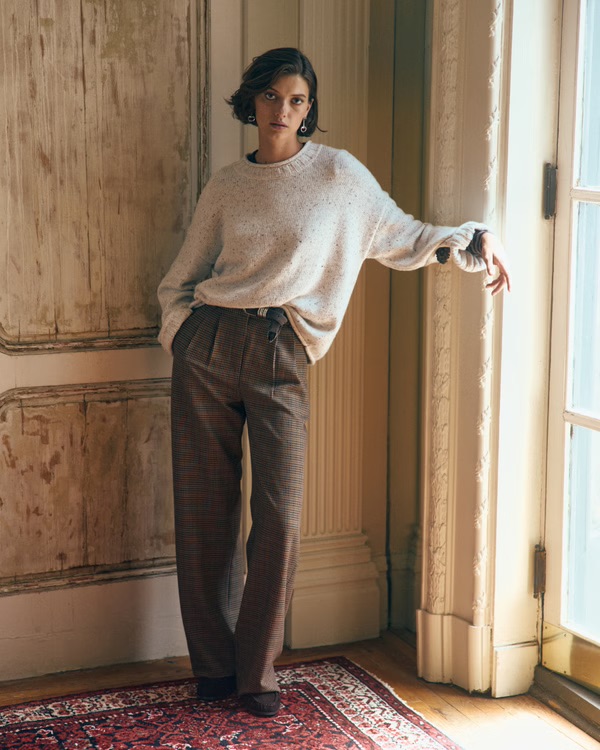 Abercrombie, A&amp;amp;f Sloane Tailored Wide Leg Pant