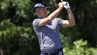 Jordan Spieth takes a shot at the Cognizant Classic