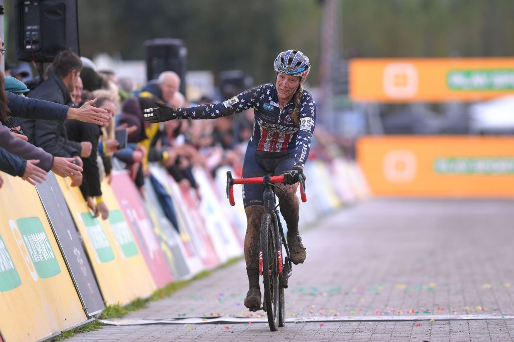 Katie Compton (Trek) in third