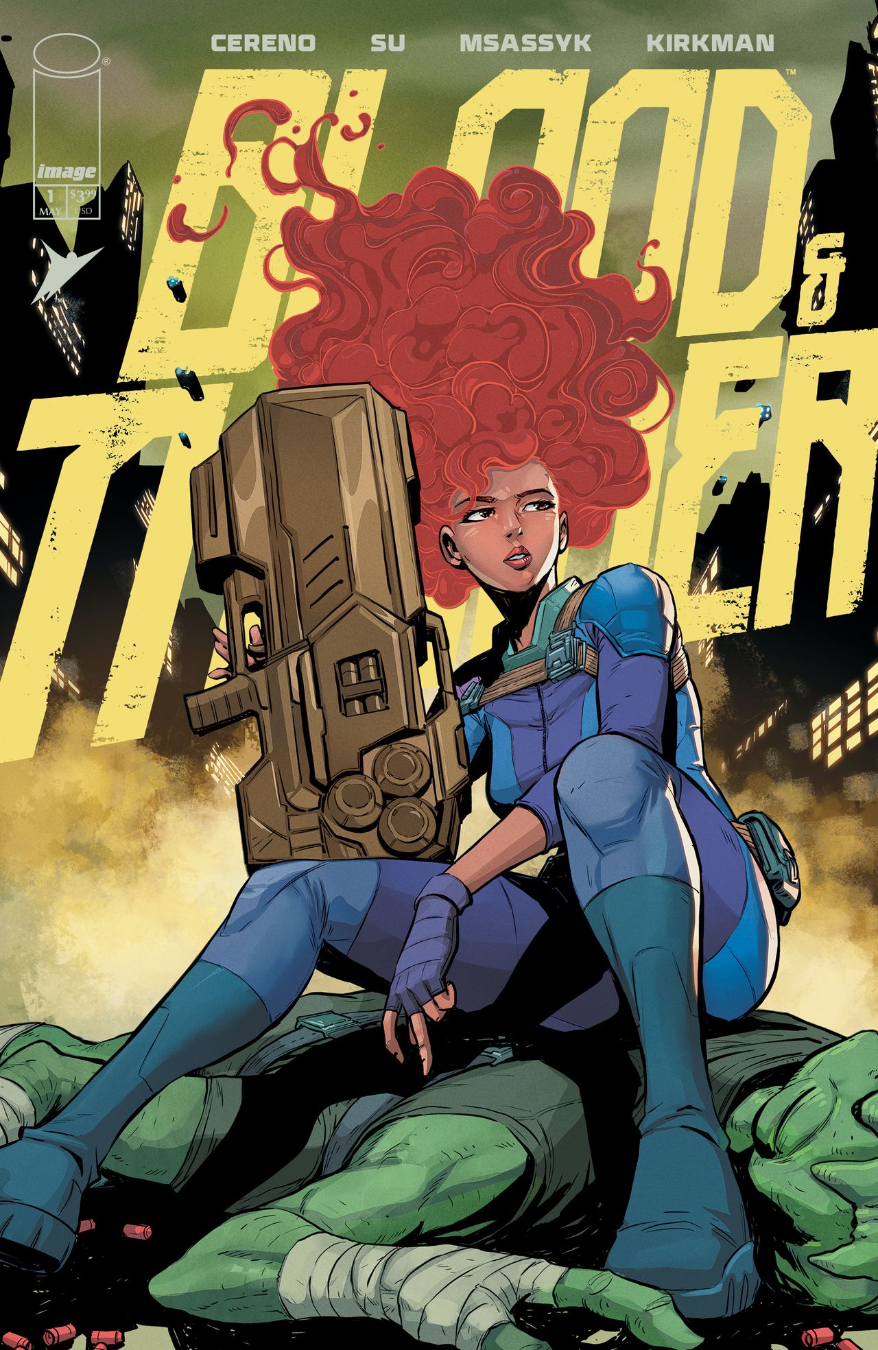 Andie Tong &amp; Rex Lokus's 1:10 Incentive cover for Blood &amp; Thunder #1.