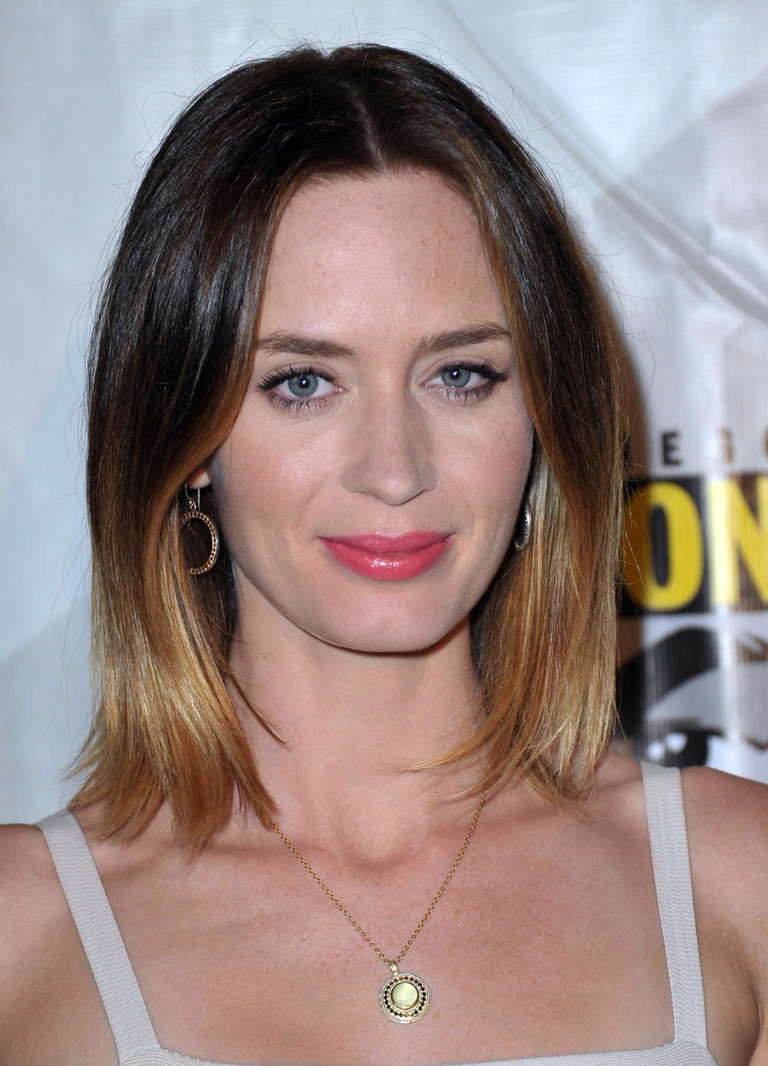 Emily Blunt participates in The Sony Preview featuring "Looper" Panel - Comic-Con International 2012 held at San Diego Convention Center on July 12, 2012 in San Diego, California