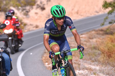 Esteban Chaves (Orica-BikeExchange) attacked to take third overall