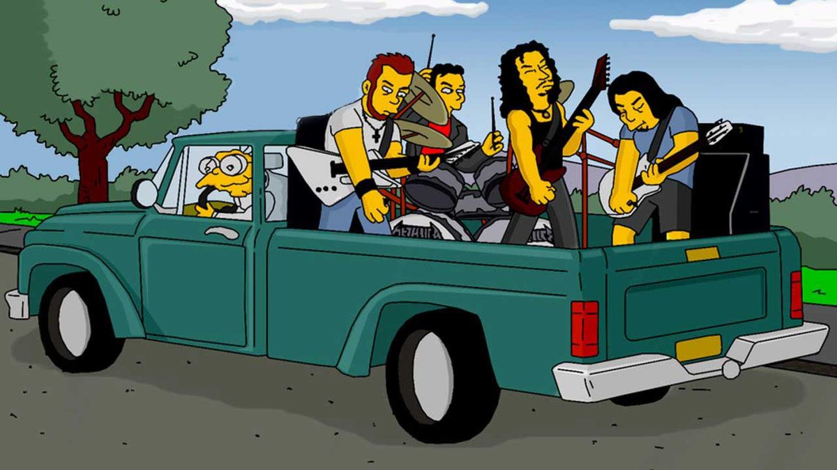 Metallica on The Simpsons