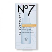 No7 Laboratories Resurfacing Peel 15% Glycolic Acid | £34A weekly treatment as opposed to a daily part of your routine, this punchy peel works in as little as 5 minutes. Skin is left soft, clear and fresh.