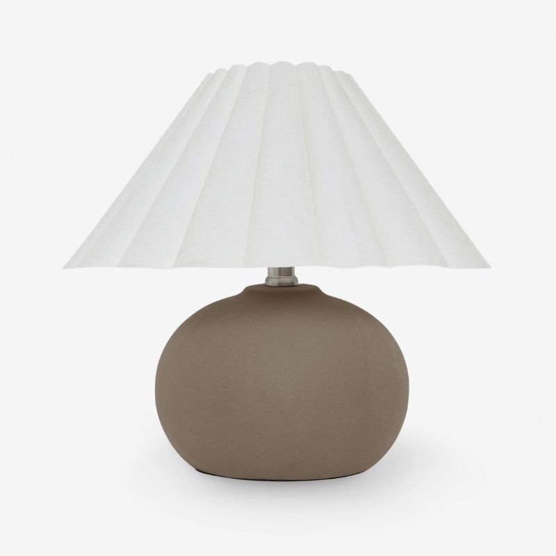 taupe lamp